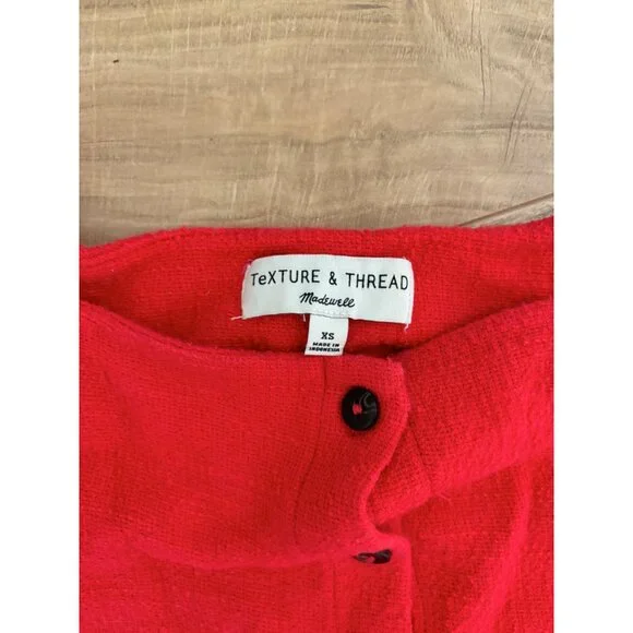 Madewell Texture & Thread Button-Front Top - Picture 2 of 2